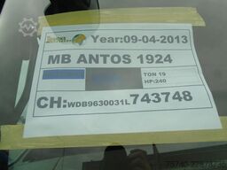 Mercedes-Benz Antos 1924 + EURO 6 + CARRIER 950 MT