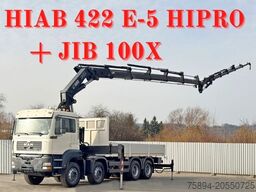 MAN TGA 35.430 * HIAB 422 E - 5 HIPRO + JIB 100X