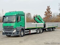 MERCEDES-BENZ ACTROS 264 * FASSI F 345.24 + FUNK + Anhänger