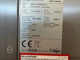 WIESHEU EUROMAT S BROODOVEN 2X 64 S