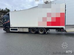 Scania R500 6x2 box truck w/ 2 temp refrigerator/freezer