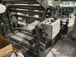Longitudinal paper roll slitter 