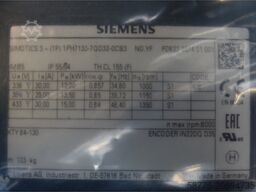 Siemens 1PH7133-7QD32-0CB3 Motor SN: YFFD623357401001 - ! -
