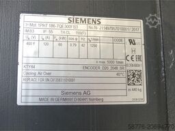  Siemens 1PH7186-7QE300FB3 Asynchronmotor SN:N-J11497957010001/2017- ungebr.! -