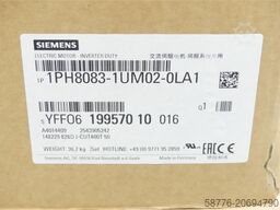 Siemens 1PH8083-1UM02-0LA1 SN:YFF0619957010016 - ! -