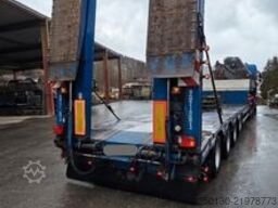 HRD 4.Achs Tieflader hydr. Rampen 2NLA Lift. -17,2m