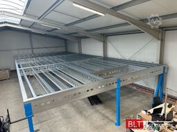 10x25m Lagerbühne , Belastung : 500kg/qm Unterkante: 3,0m , ca. 250qm Systembühne