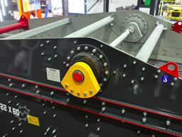 FABO Titreşimli Elek Vibrating screen HTE2260 Çift Milli Yatay Titreşimli Elek