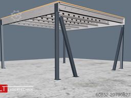 5x5m Lagerbühne , Belastung : 500kg/qm Unterkante: 2,5m , ca. 25qm Systembühne
