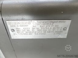 Siemens 1FT5071-0AF02-0 - Z Permanent Magnet Motor SN:E8H61677401023