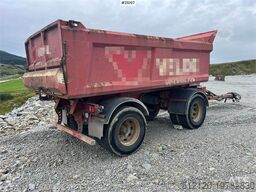  Triolift 2 axle tipper trailer