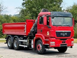 MAN TGS 33.400 * KIPPER 4,90 m + KRAN/FUNK * 6x4
