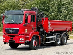 MAN TGS 33.400 * KIPPER 4,90 m + KRAN/FUNK * 6x4