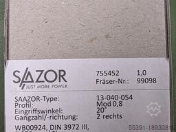 Vergnano / Saazor Wälzfräser Vorfäser