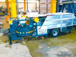 FABO Mobile Concrete Batching Plant 30 m3/h Mobile Concrete Batching Plant