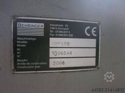 BEHRINGER HBP 650