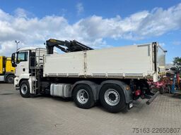 MAN TG-S 26.400 6x2-2 BL 3-Achs Kipper Kran +Funk+Gr