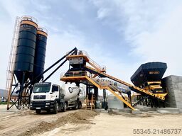 FABO Concrete Batching Plant 120 m3 Compact Concrete Batching Plant