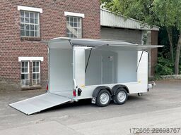 Debon CHEVAL LIBERTE DEBON C700 ALU ROADSTER SCHWARZ +SEITENKLAPPE +SEITENTÜR