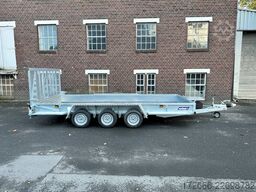 Variant 3520 M5 | MAXI LOAD | TRIDEM 460X198CM 3500KG BAUMASCHINENANHÄNGER | RAMPE
