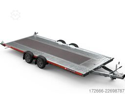 Brian James Trailers A 130-5521-35-2-12 TRANSPORTER 550X210CM 3500KG AUTOTRAILER | ROT