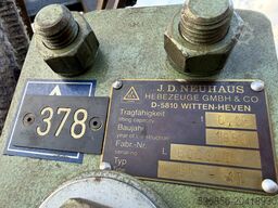 Wciągnik pneumatyczny J.D. Neuhaus PROFI 0.25 t – Made in Germany Wciągnik pneumatyczny J.D. Neuhaus PROFI 0.25 t – Made in Germany