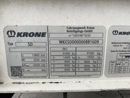 Krone SD  Tautliner / Boorden / Dhollandia Laadklep /...