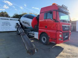 MAN TGX 35.500 8x4, 10m3 Mixer + Hydraulic-slide, 2015