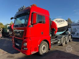 MAN TGX 35.500 8x4, 10m3 Mixer + Hydraulic-slide, 2015