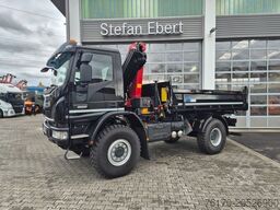 IVECO Eurocargo ML150E32WS 4x4 Kran HMF 1130K Funk AHK