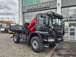 IVECO Eurocargo ML150E32WS 4x4 Kran HMF 1130K Funk AHK