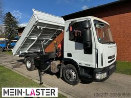 IVECO ML75E16 3 S-Kipper Kran PK  9,4m-550 kg Greifer