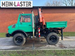 UNIMOG U 1200 Atlas 75.2 Kran 14 m Funk FB *1. Hand