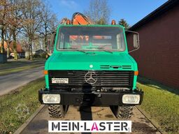 UNIMOG U 1200 Atlas 75.2 Kran 14 m Funk FB  *1. Hand