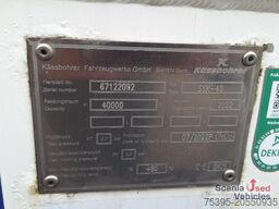 Kässbohrer Lebensmitteltank Kippbar SSK 40XS Neuwertig !!