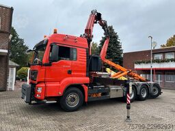 MAN 35.500 TGS Abroller mit Fassi F315RA.2.26 Kran
