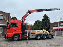 MAN 35.500 TGS Abroller mit Fassi F315RA.2.26 Kran