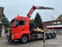 MAN 35.500 TGS Abroller mit Fassi F315RA.2.26 Kran