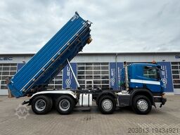 SCANIA P 410 8x4 Dreiseitenkipper DAUTEL