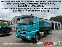 MERCEDES-BENZ 1848 Arocs SZM 4x4 HAD Alufelgen + Kippaulieger
