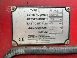 Moffet M4 20.4 / Kooi Aap / Mitnahme Stapler / 2000 kg...