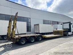 LANGENDORF SATBUE 30/38  3 Achs Tiefbett- Satteltieflader