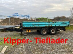 Obermaier 14 14 t Tandemkipper- Tieflader