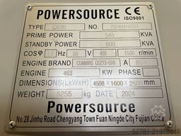 Cummins QSZ13-G10 - 600 kVA Generator - DPX-19847