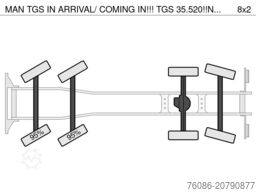 MAN TGS IN ARRIVAL/ COMING IN!!! TGS 35.520!!NEW/N...