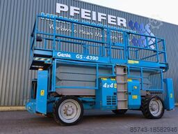 Genie GS4390 Diesel, 4x4 Drive, 15m Working Height, 680k