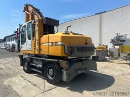 LIEBHERR A 316 / Pfreud Waage / Umschlagbagger
