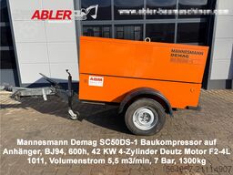 Demag SC50DS-1 Baukompressor 4 Zylinder 7 Bar