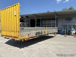 Krone Baustoff Wechselbrücke 7,45m Türen