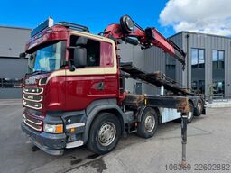 SCANIA R490 8x2*6 Euro 6 Tipper / Crane HMF 3220 K6